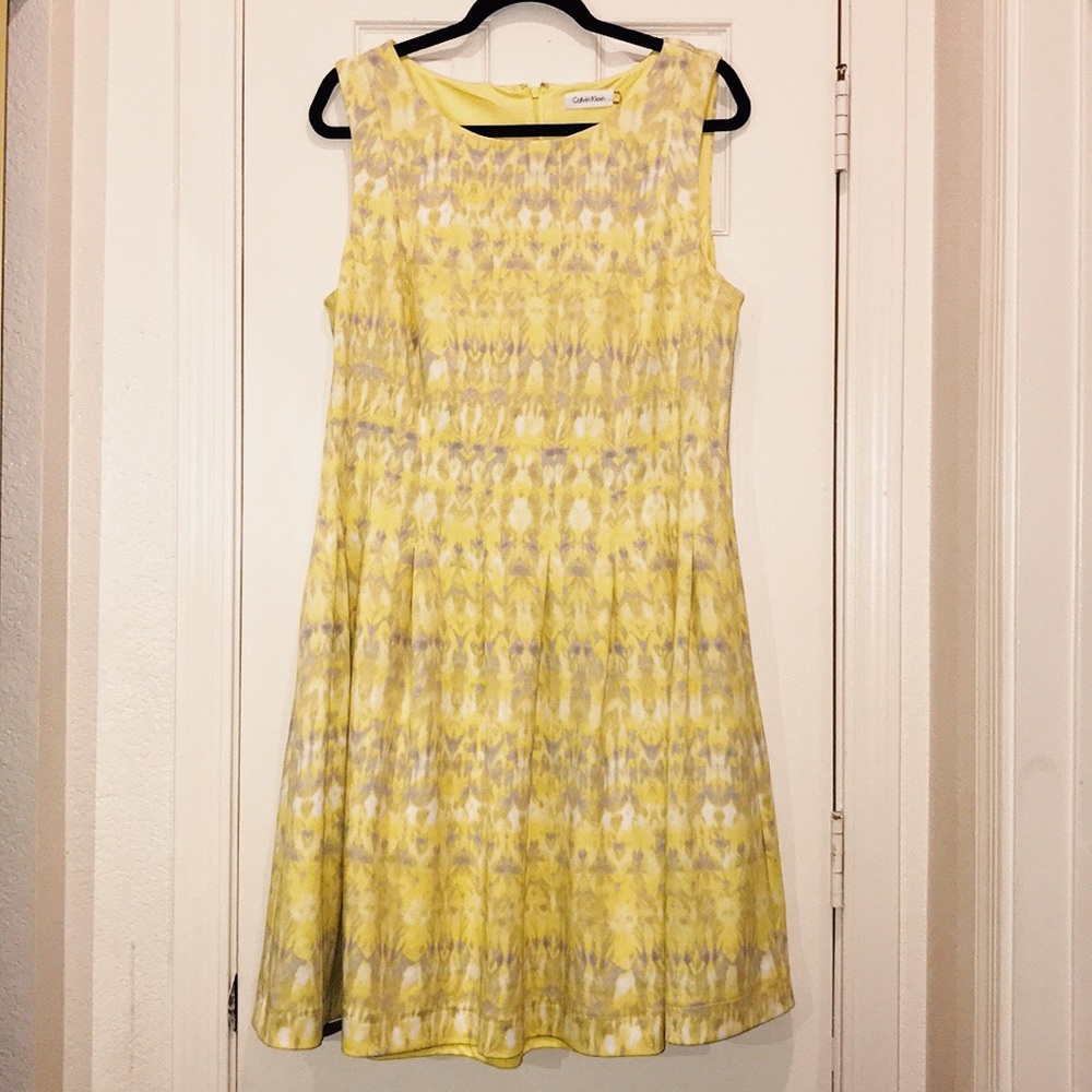 Calvin Klein Fit and Flare Dress 16